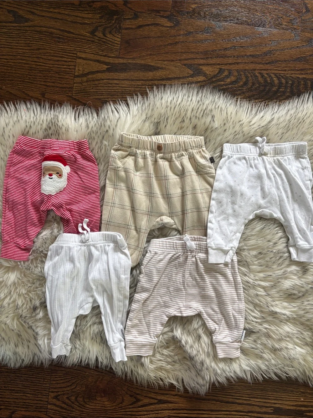 0-3M 11 Baby Boy Long Sleeve Onesies & Pants Bundle